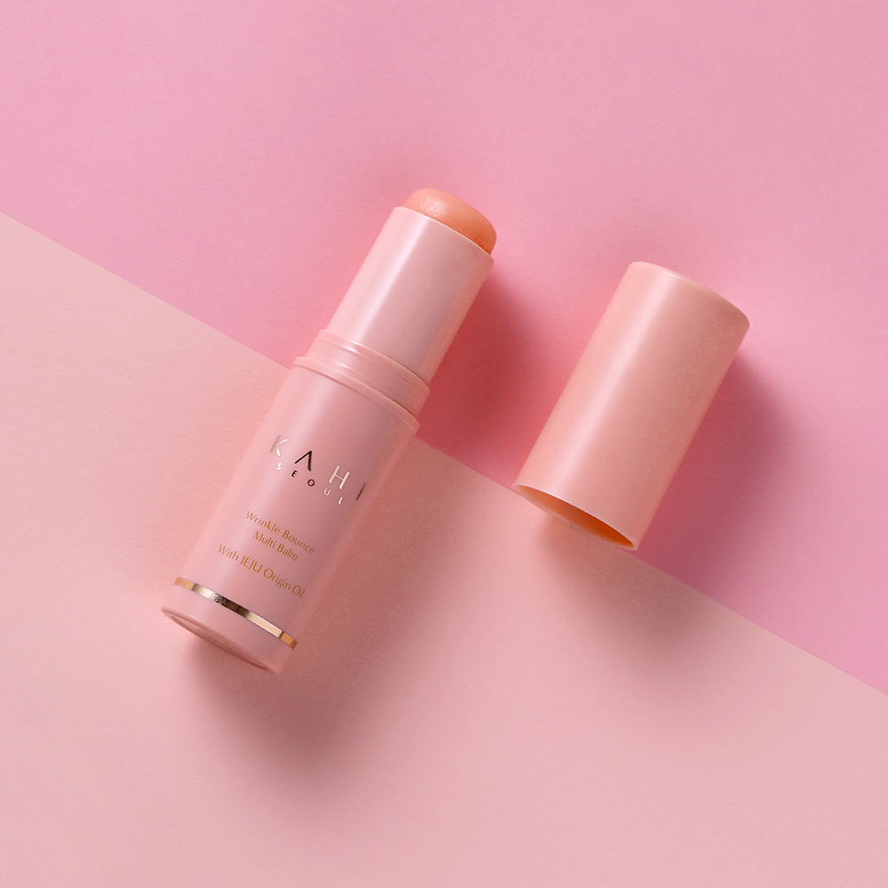 KAHI Wrinkle Bounce Multi Balm – Anti-Wrinkle Hydrating Facial Serum Stick 9g | Korean Skincare